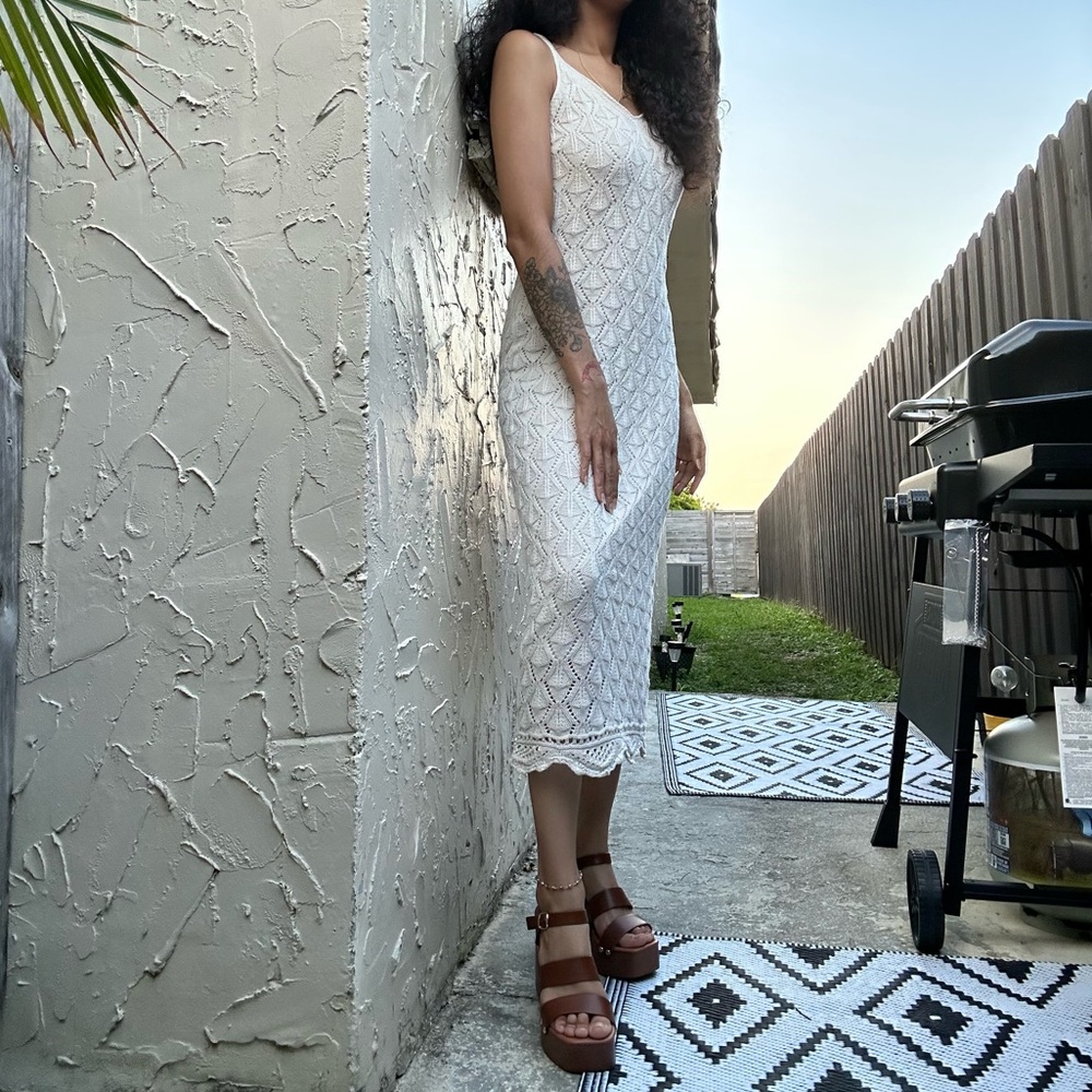 Pretty Crème Dress